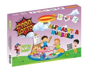 ლოტო ანბანი და ციფრები ინგლისური