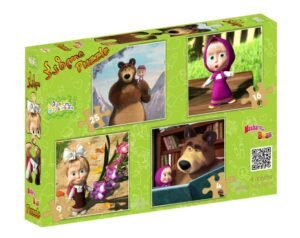 პაზლი Masha and the Bear – მაშა და დათვი